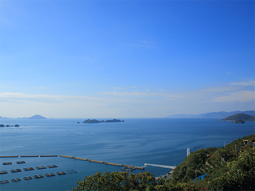 海が違う八幡浜、風景画像