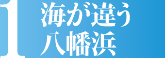海が違う八幡浜